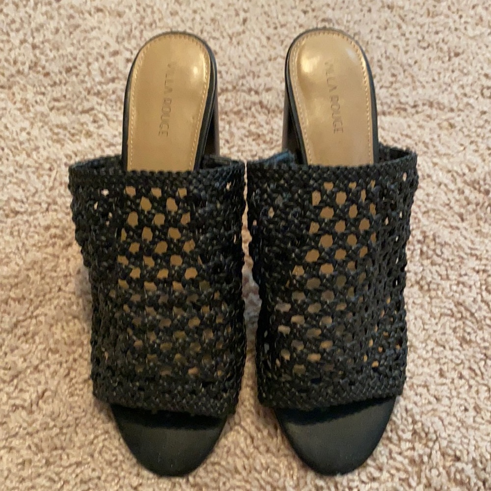 Black Caged shoes